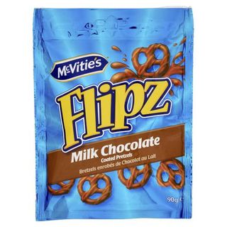 McVitie's Flipz Milk Chocolate Covered Gretzels, 90g