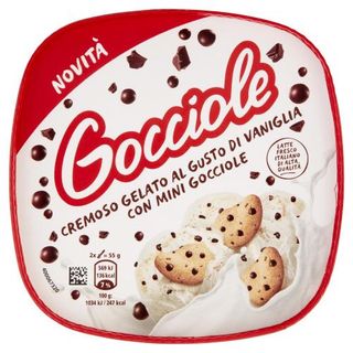 Gocciole Gelato Vaniglia Con Mini Gocciole 435g