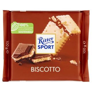 Ritter Sport Petit Beurre à La Crème De Cacao 100g