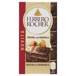 Chocolat Lait&Noiset.&Amandes Ferrero Rocher 90G