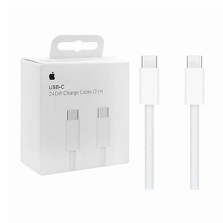 Apple USB-C to USB-C 240W დაწნული კაბელი (2m)