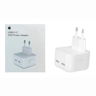 35W Power Adapter USB-C+C დამტენი ადაპტერი