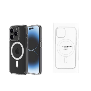 iPhone 15PRO MAX Magsafe case გამჭვირვალე ქეისი
