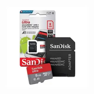 Sandisk Ultra მეხსიერების ბარათი 8GB