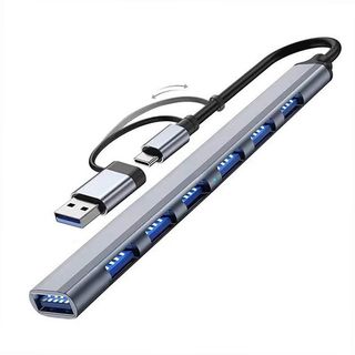 USB to Type-C hub 7ports