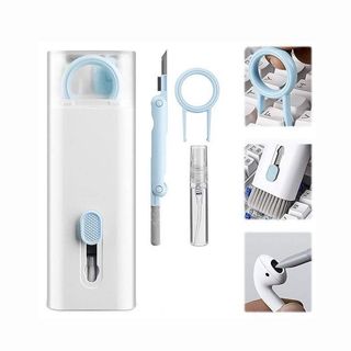multifunctional cleaning brush 7 in 1 blue
