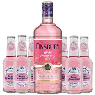 Wild Strawberry Finsbury Gin 0,7l + 6 x Fentimans Premium Tonic 0,2l