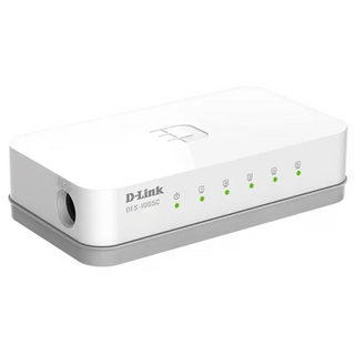 Hub Switch D-link 5 Ports 10/100 Mbps-blanc  - F10690472