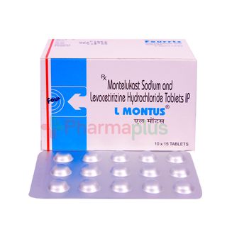 Montelukast Sodium Levocetirizine Tablets, 10x15