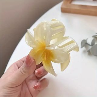 HAIR CLIP FLEUR (NON TRANSPARENT)-