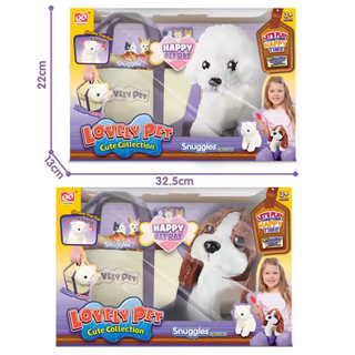 Adorable animal en peluche chien-909-1