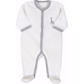 Pyjama Dors bien Y Sophie La Girafe Blanc 1mois