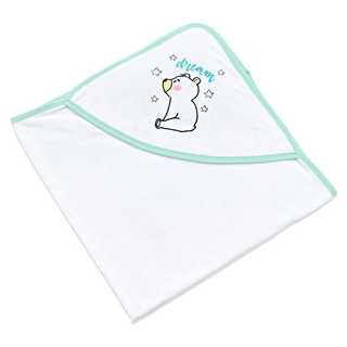 Babyjem 062 -Sortie de bain Blanc Bleu