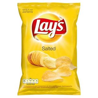 Chips Lays Edible Salt  165 G Grand Taille