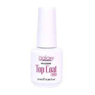 Završni nefiksirajući sjaj za gel i trajni lak UV/LED GALAXY Pro Top Coat No Cleanse 14ml