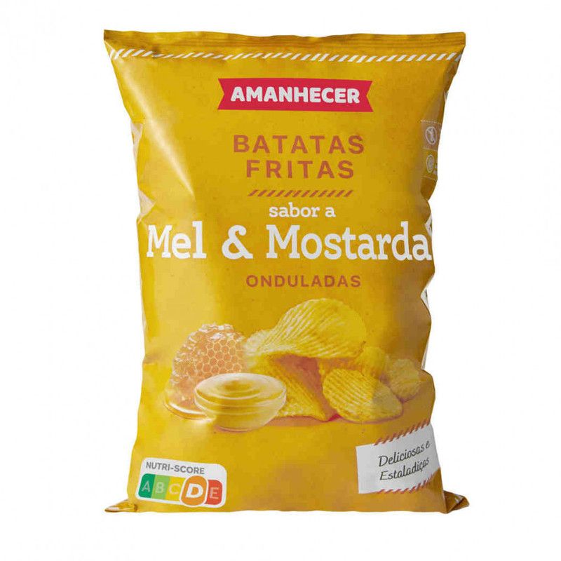 Amanhecer Batata Frita Ondulada Mel e Mostarda 150 G
