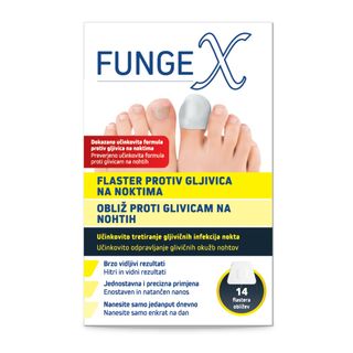 FungeX flaster protiv gljivica na noktima 14 flastera