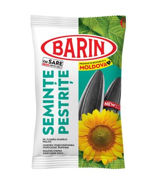 BARIN Seminte de floare soarelui pestrite 90g