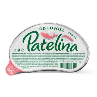 Pasteta losos Patelina 60g