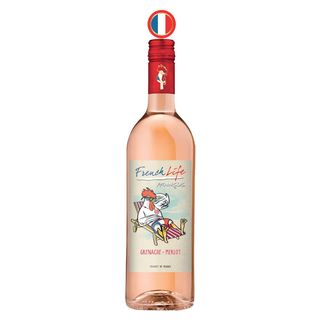 Vino rose french life grenache merlot 0,75l