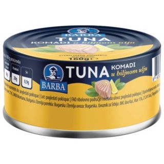 Barba tuna komadi u ulju 160g barba