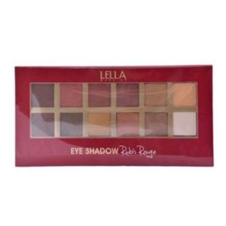 Lella - Palette - Eye - Shadow - 12 - Fap - Rubis - Rouge
