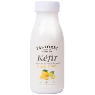 Yaourt à boire au citron et au yuzu Kéfir 250g - PASTORET