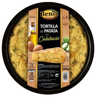 Benis - Tortilla De Patata Y Calabacín Benis - 1Kg