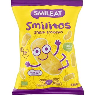 Snack Infantil de Maiz Ecológico Smileat Smilitos 38 G.