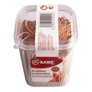 Sabe - Palillos Torneados 550 Uds