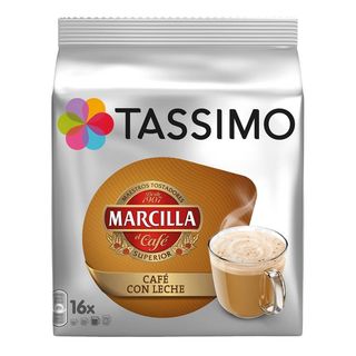 Cápsulas Monodosis - Tassimo Marcilla Café Con Leche (1342574)