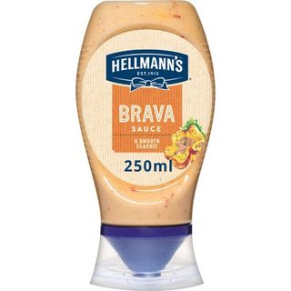 Hellmann's Salsa Brava Bocabajo 250ml sin gluten.