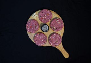 Burger Au Fromage Poivrons 250g