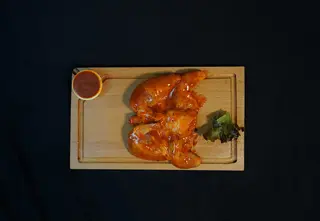 Coquelet Au Sauce Barbecue