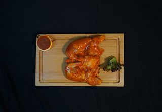 Coquelet Au Sauce Barbecue