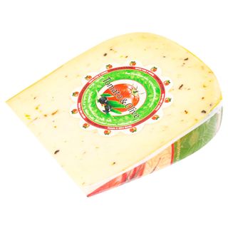 Сир Gouda з оливками та томатами, 200г.
