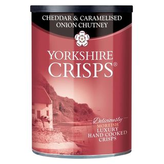 Чипси з Сиром Чеддер та Карамелізованою Цибулею YORKSHIRE CRISP, 100 г