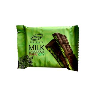 Молочний Шоколад Dubai з Фісташковою Начинкою та Кадаїфом ТМ Bind, 60 г