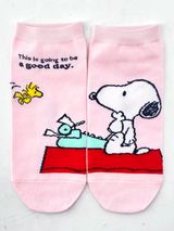 წინდა/Snoopy Colorful Life Collection Ankle Socks(Pink)