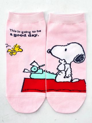 წინდა/Snoopy Colorful Life Collection Ankle Socks(Pink)