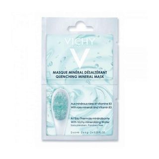 Vichy Masque Minéral Hydratant Peau Déshydratée Et Sensible | 2 X 6ml