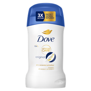 Advanced Care Desodorante Stick Anti-Transpirante Original 72h - Dove - 50 gr