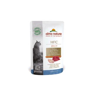 Almo Nature Hfc Jelly Adult Cat Tonno Con Sogliola 55 G - 000142282