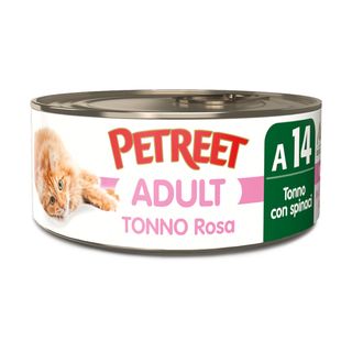 Petreet Natura Tonno Rosa Con Spinaci 70 G - 000503958