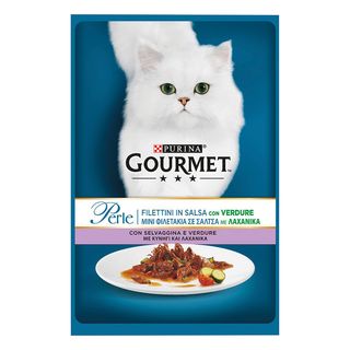 Gourmet Perle Filettini Con Selvaggina E Verdure 85 G - 000142042