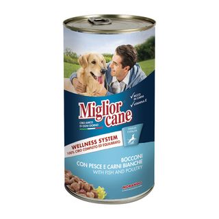 Migliorcane Bocconi Con Pesce E Carni Bianche 1250 G - 000503357