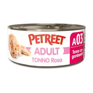 Petreet Natura Tonno Rosa Con Gamberetti 70 G - 000503955