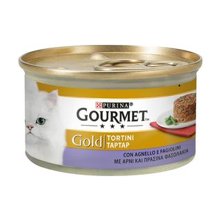 Gourmet Gold Tortini Cat Adult Con Agnello E Fagiolini 85 G - 000503152