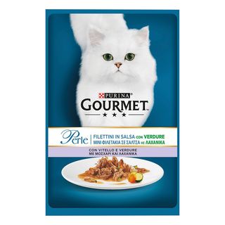 Gourmet Perle Filettini Con Vitello E Verdure 85 G - 000142039