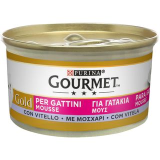 Gourmet Gold Mousse Per Gattini Con Vitello 85 G - 000503172